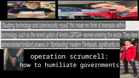 Operation Scrumcell : proving government incompetence by liberated_systems